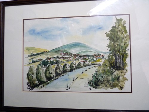Vintage 1982 Israeli Painting, "In The Hills of Tzfat (Safed)" Signed 33 x 48 cm - Picture 10 of 10