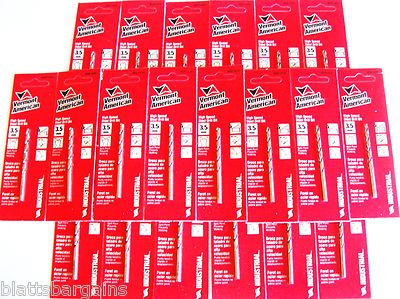 #ad #ad 20 VERMONT AMERICAN BY BOSCH 3.5MM HIGH SPEED STEEL METRIC DRILL BITS 0501035 $18.99