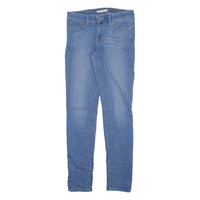 LEVI'S 711 Womens Jeans Blue Slim Skinny W28 L32