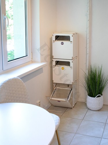 30L RECYCLE GARBAGE WASTE RUBBISH BIN STACKABLE WITH WATERPROOF BIRCH PLYWOOD - Picture 59 of 71