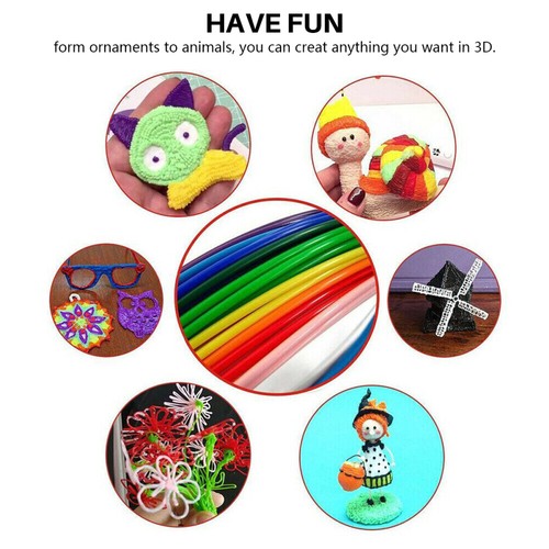 3D Stifte Set 3D Druck Stift mit 12Farben 120ft PLA Filament 3D Pen DIY Kinder - Bild 7 von 18