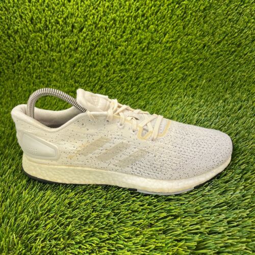 Adidas Pureboost DPR Womens Size 8.5 Raw White Running Walking Shoes Sneakers