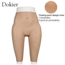 Pantalones de silicona talla grande potenciador de cadera bragas vaginales falsas bragas para travesti