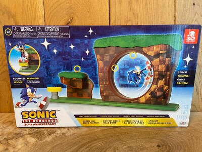 Sonic The Hedgehog 30th Anniversary Green Hill Zone Spielset mit Sonic (025)