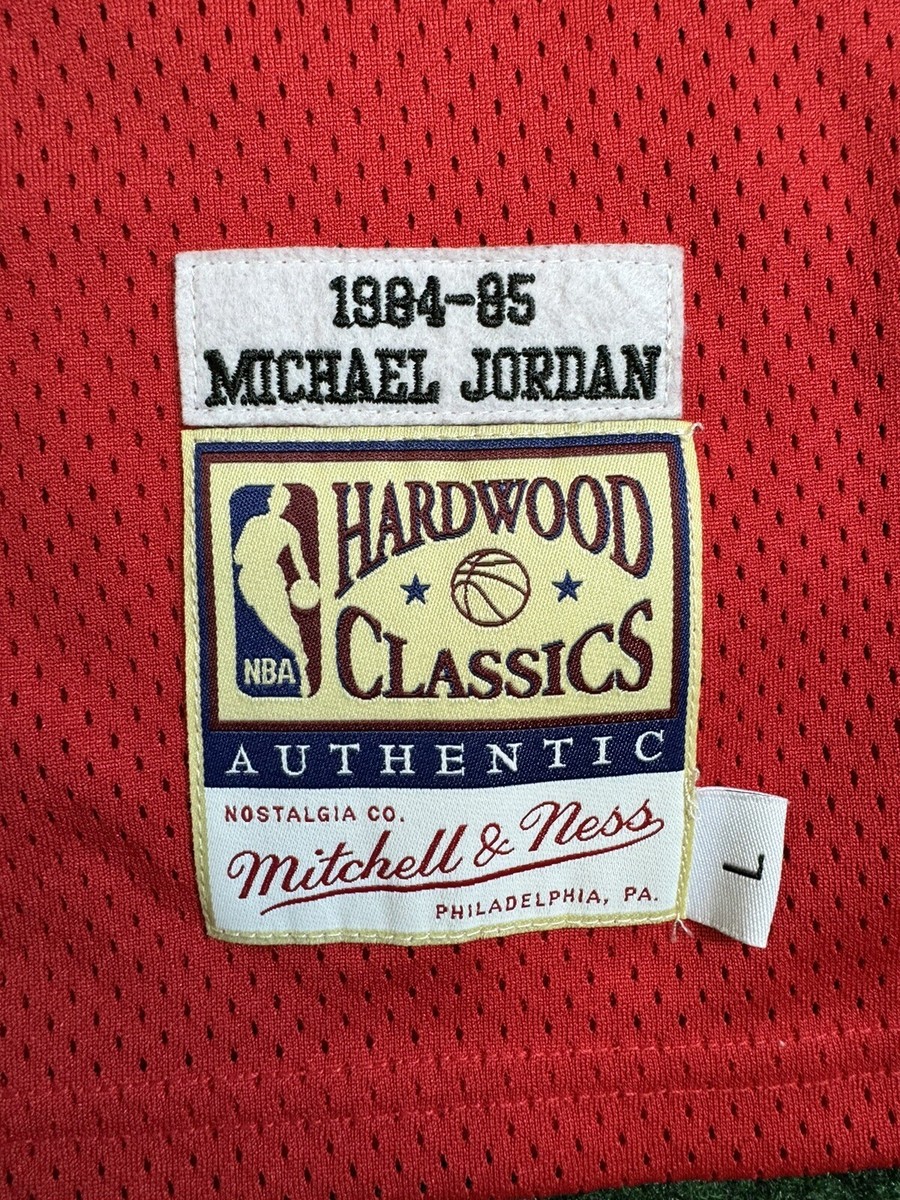 Authentic Michael Jordan Mitchell & Ness Bulls Jersey L 14/16