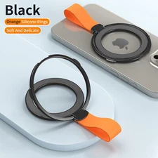 Magnetic Loop Phone Grip stand Mag Safe Removable Ring Holder For iPhone Samsung