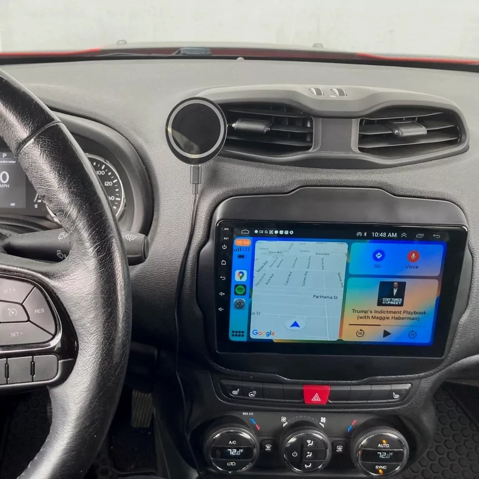 For 2015-2020 Jeep Renegade Apple Carplay Android15 Car Stereo Radio GPS Navi FM — 第 2/4 张图片