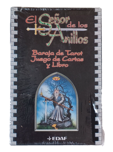 Lord of the Rings Tarot Set (Spanish). Complete 78-Card Deck Book & Sheet in Box - Picture 1 of 4