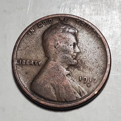 1917-D Lincoln Wheat Cent — photo from the most recent tracked eBay sale