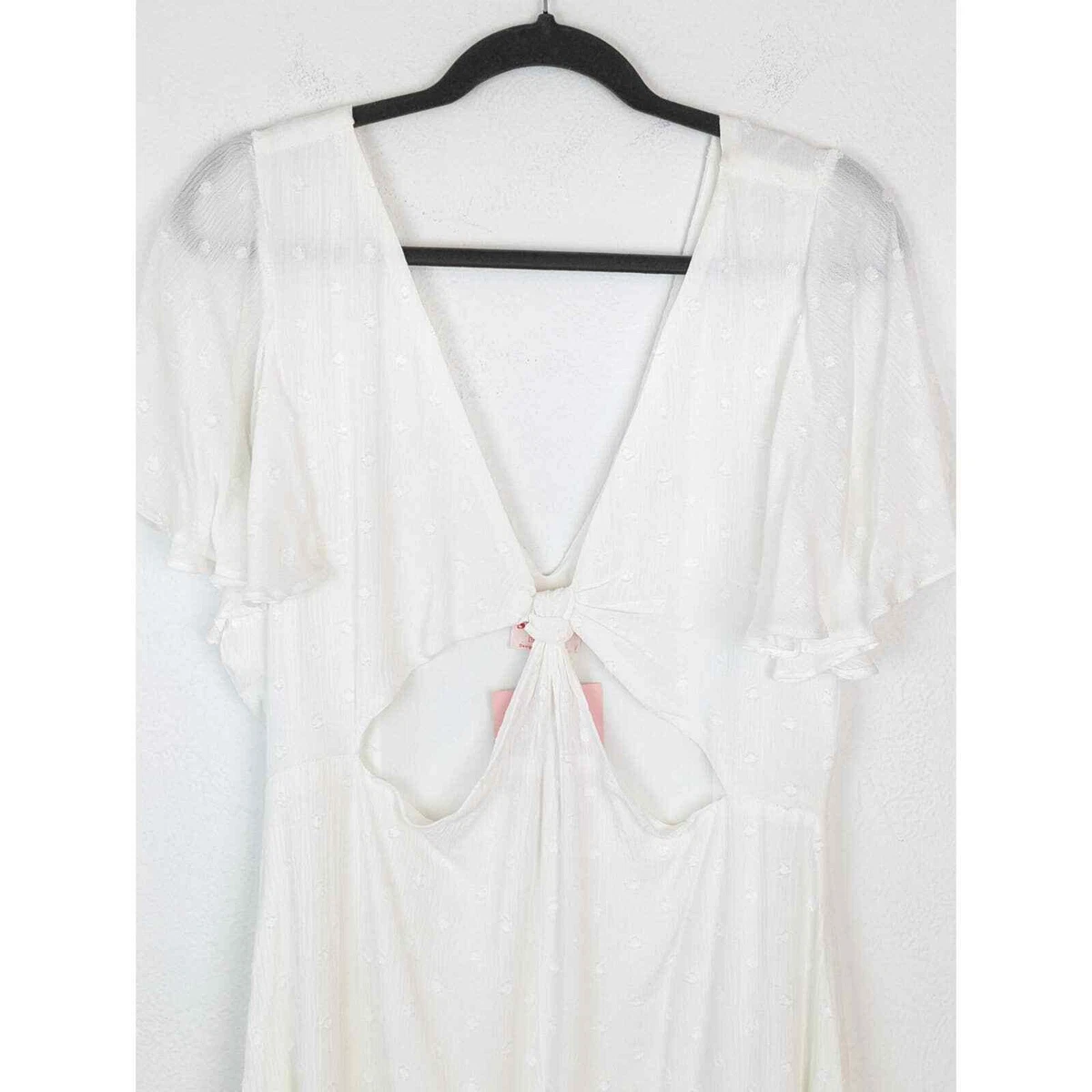 Showpo white cheap maxi dress