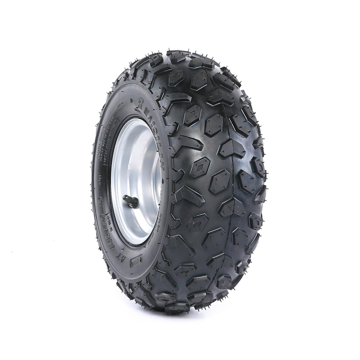 ATV Wheel Replacement 6-Inch Wheel Rim With 3 Holes - Fits 145/70-6 ...