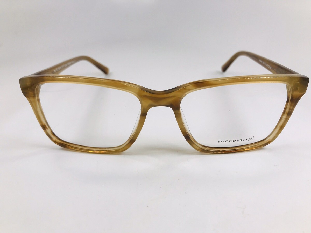 Noah - Rectangle Gun Frames Glasses | ABBE Glasses Gallery Noah Eyeglasses Brown 54mm display picture 1