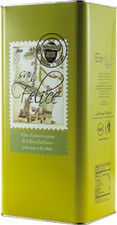 2 LATTE DA 5 LITRI OLIO E.V. OLIVA 100% IT SAN FELICE FRANTOIO BONAMINI