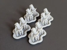 1/350 RMS Titanic, RMS Olympic  and HMHS Britannic Cargo Cranes (set of 8)