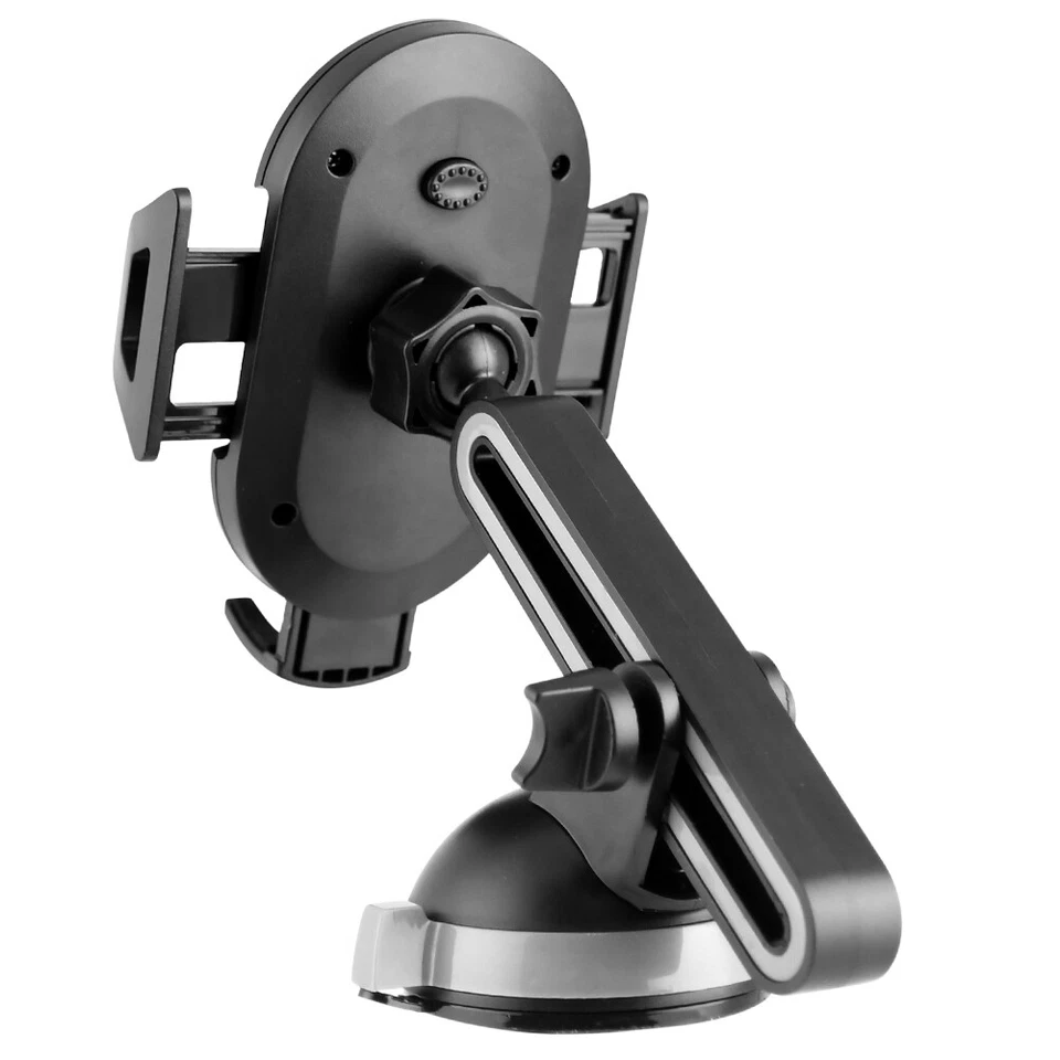 360° Phone Mount Holder Car Windshield Stand For iPhone 15 14 13 12 11 Android - Image 2 of 4