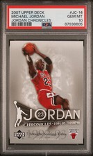2007 Upper Deck Chronicles #JC-14 MICHAEL JORDAN PSA 10