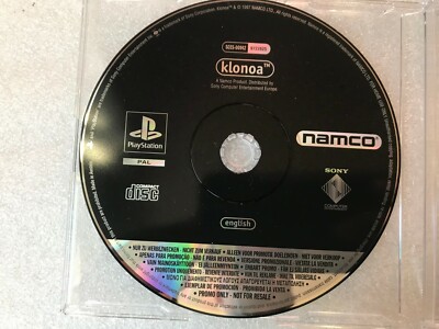Klonoa Door to Phantomile PS1 PROMO SELTEN Sony PlayStation 1 UK PAL (VOLLES SPIEL)