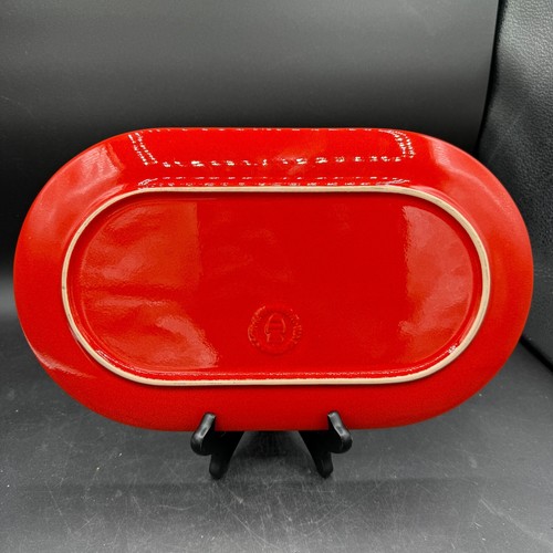 Waechtersbach Christmas Tree Sandwich Pastry Serving Tray Oval 14" - Picture 4 of 6