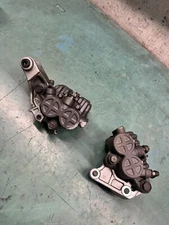 1985 HONDA INTERCEPTOR 500 VF500F RIGHT LEFT FRONT BRAKE CALIPERS Working