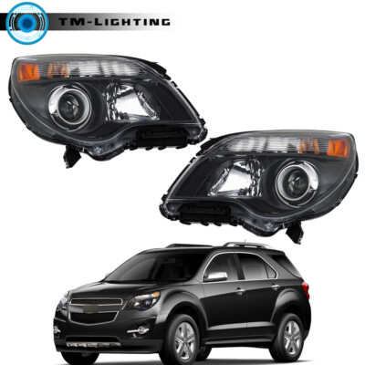 For 2010 2012 2013 2014 2015 Chevy Equinox Halogen Headlights W/Lens Left&Right