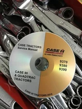 Case IH 9370 9380 9390 and Quadtrac Service Repair + Operators Manual PDF On DVD