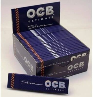OCB Ultimate King Size Slim Ultradünnes Zigarettenpapier.