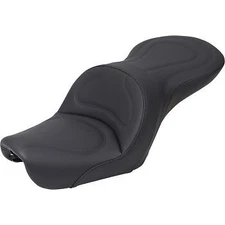 SADDLEMEN 804-04-0291 Explorer™ Seat Black Harley Dyna 04-05