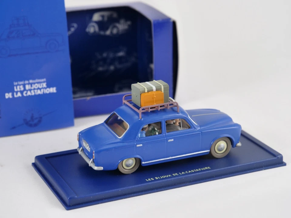 In Automobile Tintin 1/43 Il Taxi Di Moulinsart Peugeot 403 1960 Rif 2118035 - Immagine 2 di 4
