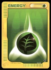 Grass Energy 162/165 Common Expedition Base Set Pokemon Near Mint