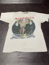 READ DESCRIPTION Vintage 1987 Iron Maiden Somewhere On Tour Shirt-M