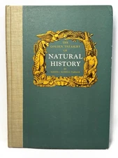 The Golden Treasury of Natural History By Bertha Morris Parker 1952 HC Vtg