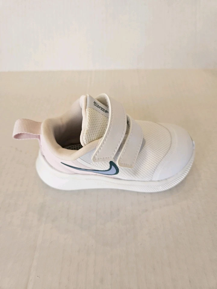 Nike Star Runner 3 (TDV) DA2778 102 Talla 6C Blanco/Cobalt Bliss/Rosa Perla Foto 3 de 4