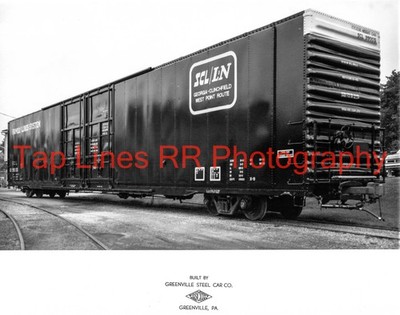 Seaboard Coast Line #99005 Hi-Cube Box Car 3/4 View Greenville Neu 8x10 Foto