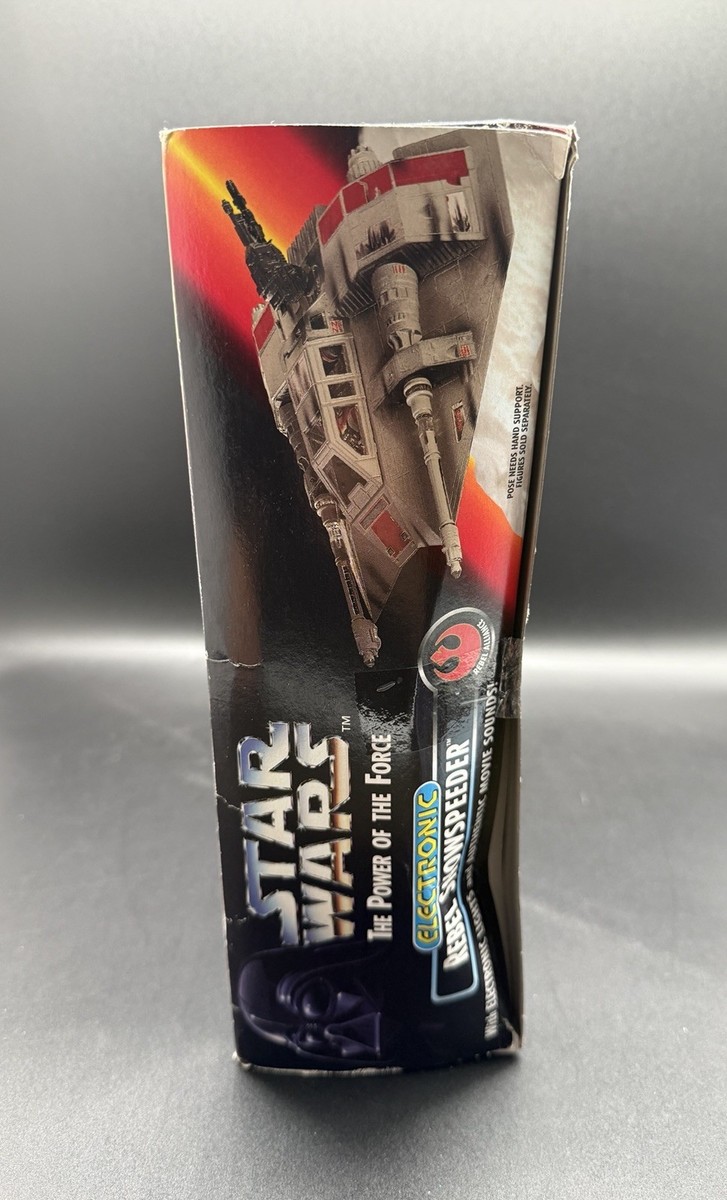 Star Wars Power of The Force POTF Electronic Rebel Snowspeeder