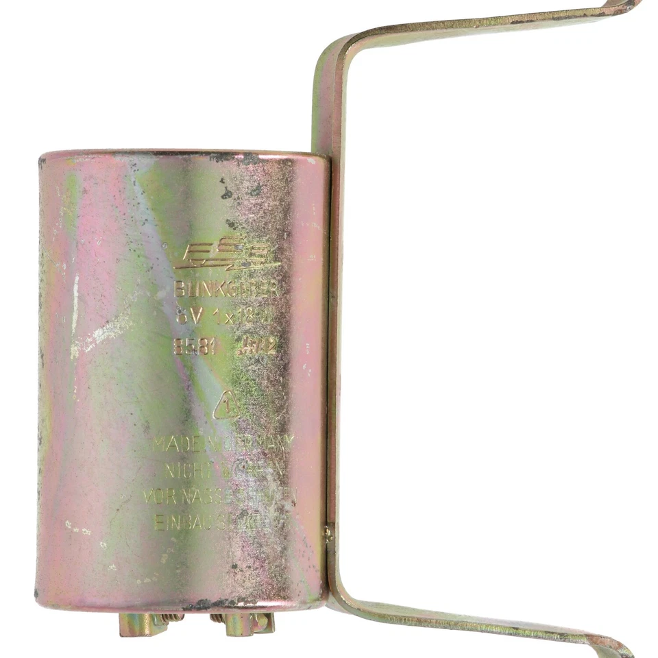 Blinkgeber 6V 1x18W mit Schwingungsdämpfer MZ ES / ETS 8581.4 DDR-Originalteil - Bild 3 von 3