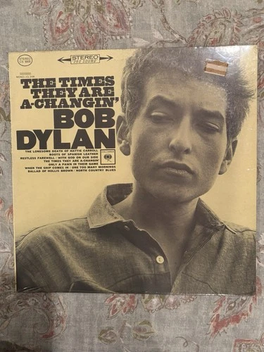Bob Dylan The Times They Are A-Changin' Vinyl LP Columbia CS 8905 1964 1st Press