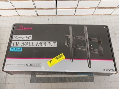Rocketfish Tilting TV Wall Mount for Most 32''-55'' TVs - Black NOB