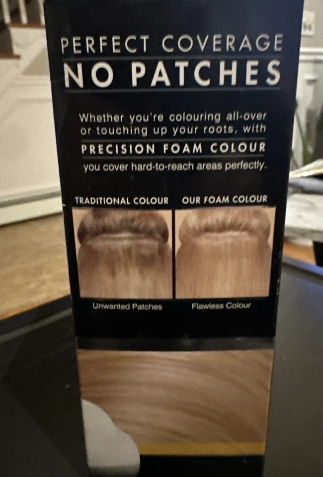 RARE JOHN FRIEDA PRECISION FOAM COLOUR 8G MEDIUM GOLDEN BLONDE SHEER BLONDE - Image 4 of 4
