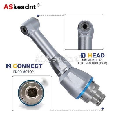Dental Endo 1:1 Contra Angle Handpiece Head for Wireless Endo Motor dp