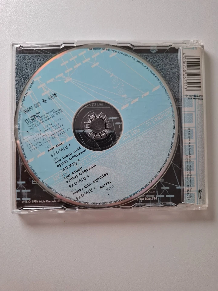 Erasure – Always (Remixes) | Maxi CD | Sehr gut - Bild 3 von 3