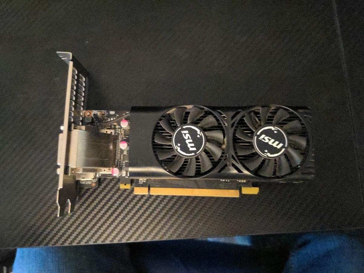 MSI GTX1050Ti4GTLP NVIDIA GeForce GTX 1050Ti 4GB GDDR5 Low