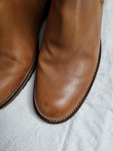 LL Bean Chelsea Ankle Boots Brown Leather Pull-On Women's Size 8.5M - Picture 6 of 17