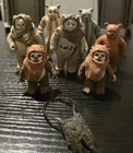 Star Wars Vintage Ewok Lot 1980's Original Kenner Action Figures