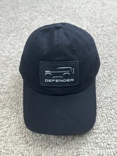 Defender Adjustable Strap Baseball Hat Cap Black Land Rover 3-Day Equestrian