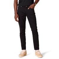 Herren Twillhose 5-Pocket Schwarz 29W/34L Stretch Slim Fit Amazon Essentials