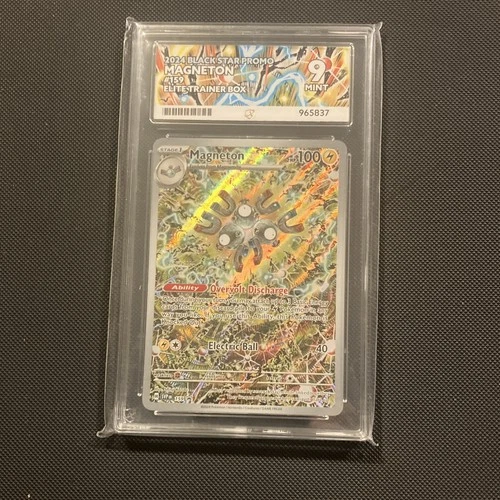 Pokémon TCG Magneton Black Star Promo Holo EN 2024 159 ACE 9