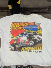 2001 1200 lb Pound Knoxville Nationals T-Shirt 2XL IRA Sprints