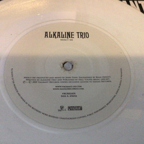 Alkaline Trio - Burn - No.2 of 2x7" Set white Vinyl - Picture 4 of 4