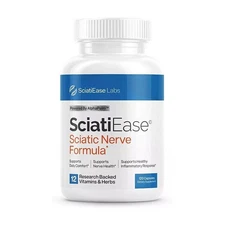 SciatiEase Labs Sciati Ease Sciatic Nerve Formula 120 Capsules -Free shipping