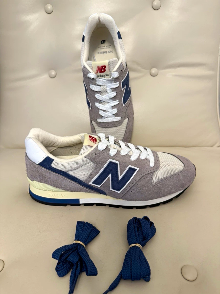 New Balance 996 Navy White Grey for Sale | Authenticity Guaranteed
